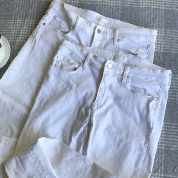 Uniqlo Other - UNI QLO white mens jeans